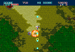 Скриншот игры Thunder Force II